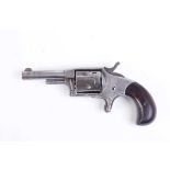(S58) .32 (rf) Hopkins & Allen, closed frame revolver, 2¾ ins round sighted barrel, top frame
