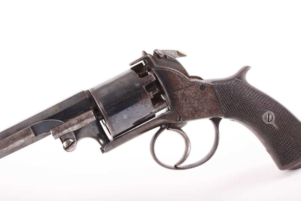 (S58) Cased .400 Webley Percussion Revolver, 4¾ ins octagonal barrel with bead foresight, Birmingham - Image 12 of 39