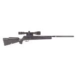 .22 Crosman Phantom MkII break barrel air rifle, mounted 3-9x40 Center Point scope, black