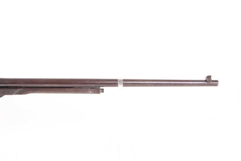 .22 Webley Mark 3 underlever air rifle, original open sights, tap loading, the stock with inset - Image 4 of 6