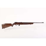 Ⓕ +VAT (S1) .22 Beretta semi automatic rifle, 24 ins barrel threaded for moderator, blade and