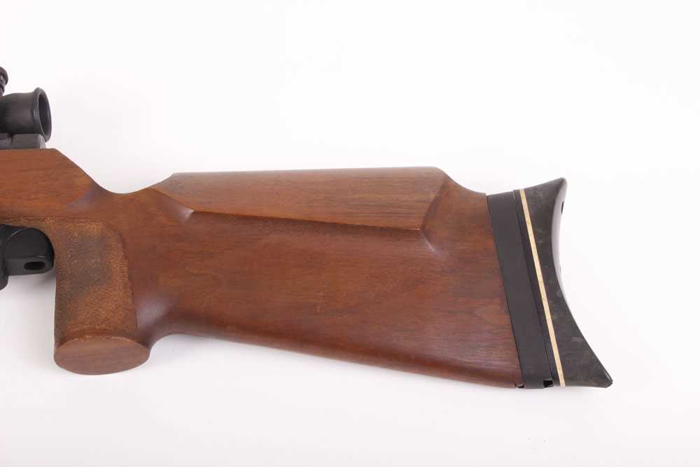 .177 Original Mod.75 side lever target air rifle, tunnel foresight, adjustable aperture rear - Image 8 of 9