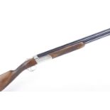 Ⓕ (S2) 12 bore Verney-Carron over and under, ejector, 26 ins barrels, ½ & ic, file cut ventilated