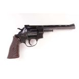 Ⓕ (S5) .22 Weihrauch HW7 double action 8 shot revolver, no. 772434