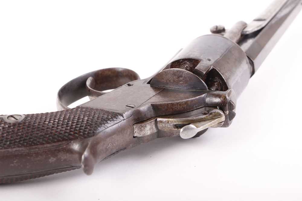 (S58) Cased .400 Webley Percussion Revolver, 4¾ ins octagonal barrel with bead foresight, Birmingham - Image 21 of 39