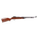 .22 BAM, under lever air rifle with original sights