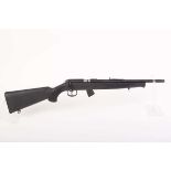 Ⓕ (S1) .22 Puma Hunter bolt action rifle, 14½ ins screw cut barrel, rear sight, 10-shot magazine,
