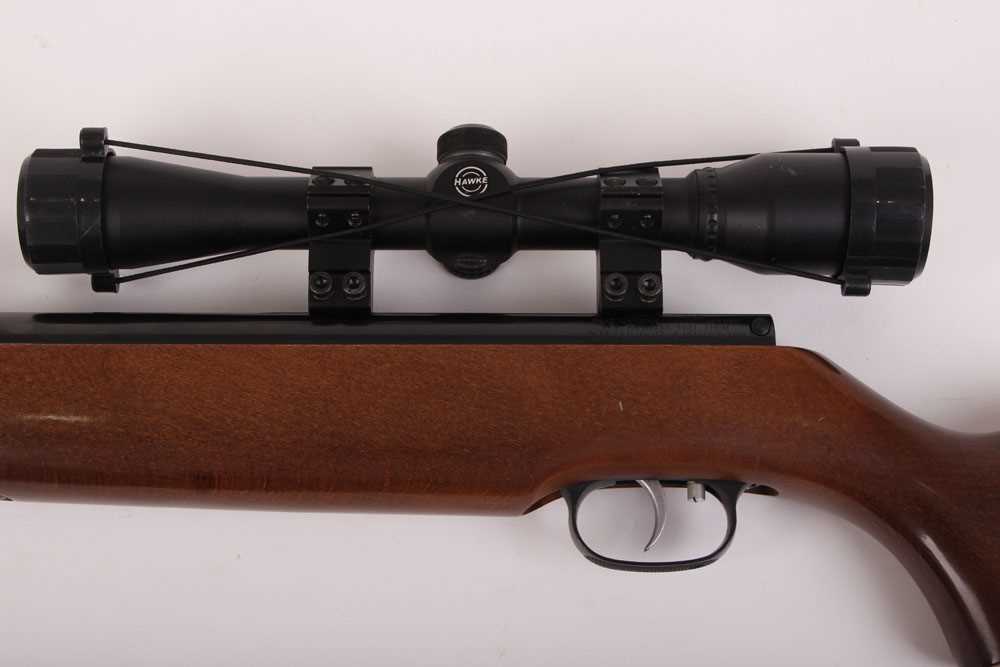 .22 Weihrauch HW 99S break barrel air rifle, tunnel front sight and adjustable rear sight with - Image 10 of 11