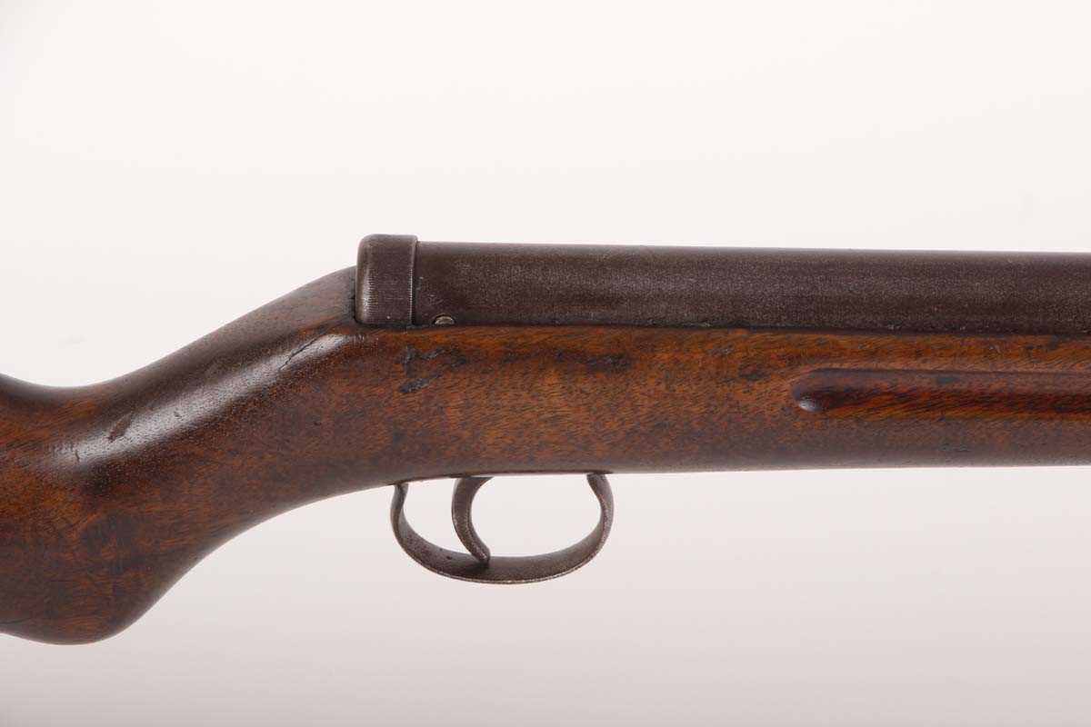 .177 pre-war Diana Model 27 break barrel air rifle, open sights, nvn - Image 3 of 7