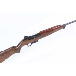 Ⓕ (S1) .22 Erma-Werke Mod. E M1 semi automatic rifle, 18 ins barrel with open sights, 5-shot