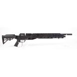 .177 Benjamin Armada PCP bolt action air rifle, black synthetic stock, boxed with 4-16x50 Center