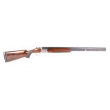 Ⓕ (S2) 12 bore Nikko 5000 II over and under, ejector, 30 ins Teague choked barrels (6 chokes with