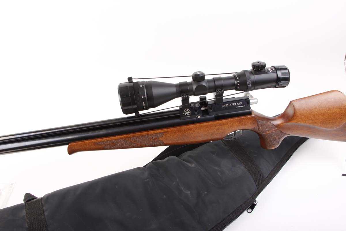 Ⓕ (S1) .22 Air Arms S410 XTRA pre charged FAC air rifle, bolt action, 10 shot rotary magazine, - Image 2 of 2