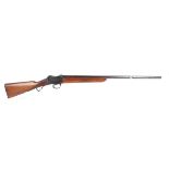 Ⓕ (S2) 12 bore Greener GP MkII, 29½ ins full choke barrel with bead sight, 2¾ ins chamber,