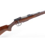 Ⓕ (S1) .243 CZ 537 bolt-action rifle, 16½ ins barrel (sights removed), box magazine, receiver cut