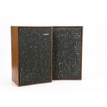 Goodmans Speakers, a pair of Goodmans Mezzo II speakers (31cm x 50cm x 23cm) - used condition,