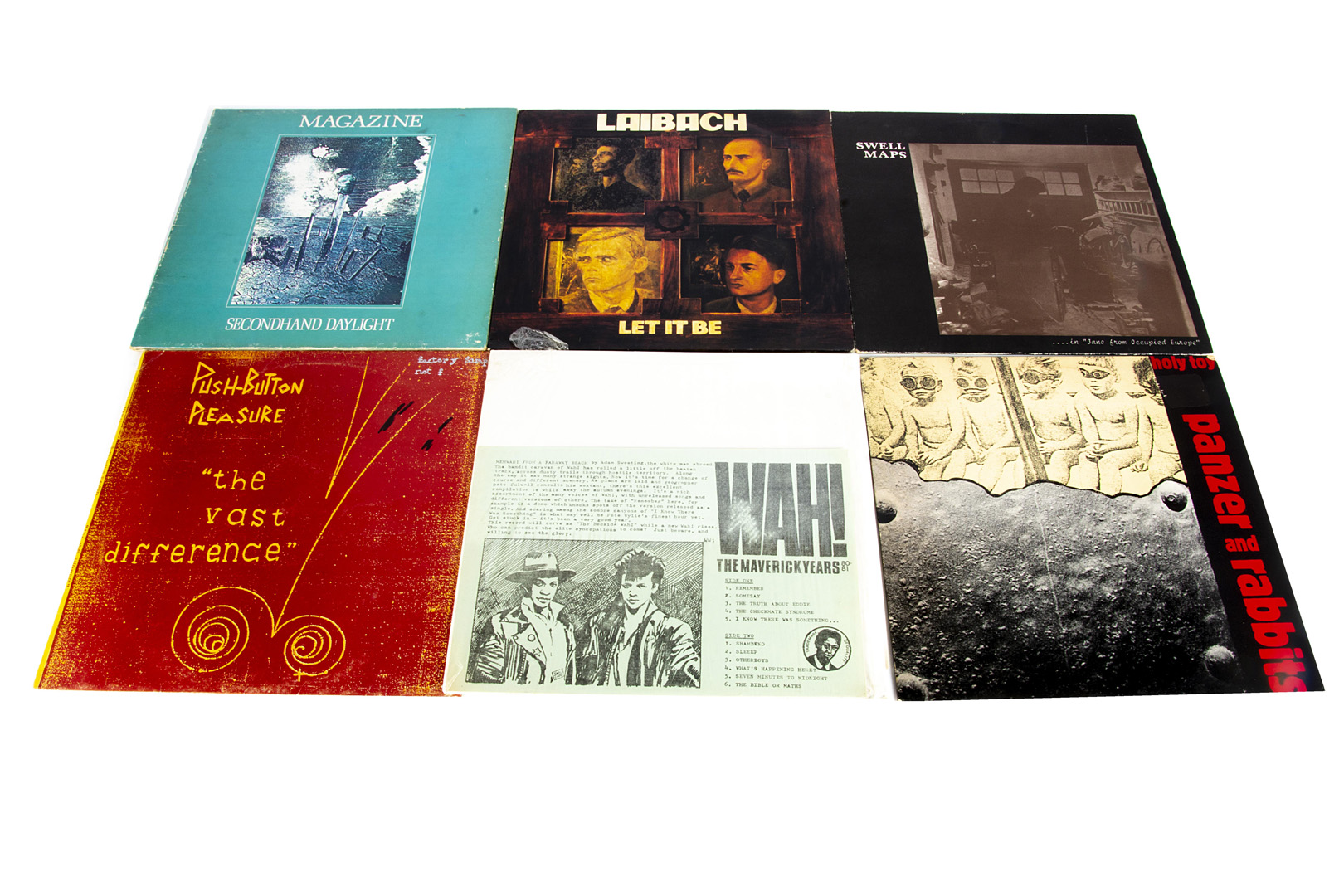 Indie / Post Punk LPs, sixteen albums of mainly Indie, Post Punk and Industrial with artists