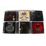 Metal CDs, approximately fifty-five CDs of mainly Prog, Black and Death Metal with artists including