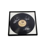 Emerson Lake & Palmer / Signatures, A Framed and Glazed LP (Welcome Back My Friends Record One) -