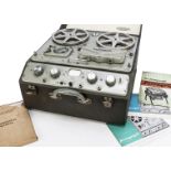 Ferrograph Reel to reel plus, a Ferrograph reel to reel recorder series 5, some wear on controls,