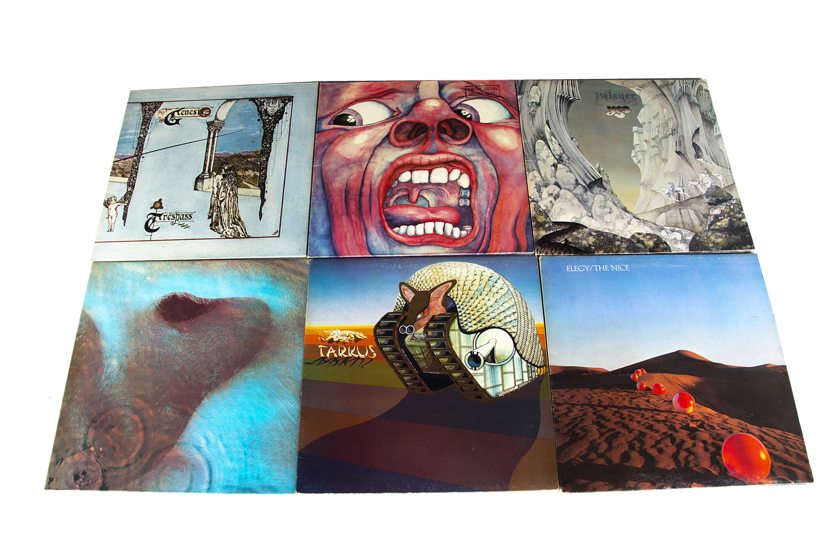 Progressive Rock LPs, approximately forty albums of mainly Progressive Rock with artists including