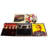 Kinks LPs, The first four UK release Kinks albums - all Mono Releases on Pye comprising The Kinks (