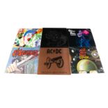 Heavy Metal LPs, twenty-four albums of mainly Heavy Metal with artists comprising Motorhead,