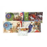 Vintage Airfix 1:32 Scale Plastic Figure Sets, a bagged Airfix Motor Racing Track Officials and