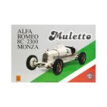 Pocher by Rivarossi 1:8 Alfa Romeo 8C 2300 Monza K78, sealed, unmade kit, in original box, E, box