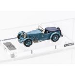 1:43 Aston Martin Mark 11 2/4 Seater 1934, commercially-made model customised by Tim Dyke, in SMTS