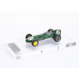 1:43 Lotus Mk 16 German Grand Prix 1958, C.Allison, commercially-made model customised and boxed