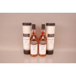 Two 700ml bottles of Glenburgie 2007 single malt whisky, each with tube (4)