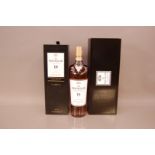 A 700ml bottle of The Macallan Highland Single Malt Whisky Sherry Oak Cask, annual 2020 release,