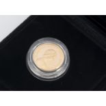 A 1982 Royal Mint Gold Proof Full Sovereign, in presentation case, in capsule, UNC