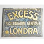 Overseas Fire Marks, Excess Insurance Company, Italian market, Excess Londra - black (1), red (1),