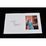 HM Queen Elizabeth The Queen Mother signed Christmas card 1993, signed in thick black ink, 'from