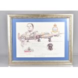 A Spirit of the Dambusters Limited Edition print, together with two Lancaster bomber prints,