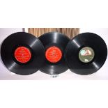Ten 10-inch vocal records, Giorgini (G&T 52173, 52178, 52194, 52197, 2-52421, 2-52422, PD 2-52664,