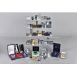 A large collection of approximate 50 lighters, to include a Ronson Whirlwind, Ronson Varaflame,
