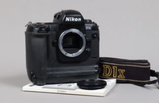 A Nikon D1x DSLR Camera Body, serial no 5001693, body G, some wear to edges, scratches to base, with