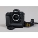 A Nikon D1x DSLR Camera Body, serial no 5126555, body G, some scratches to base, with body cap,