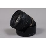 A Nikon AF-S Nikkor 24-80mm f/3.5-4.5G ED Lens, auto focus functions, barrel G, elements G-VG,