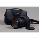 A Canon EOS 30V SLR Camera, serial no (21)12000400, body VG-E, date function version, shutter