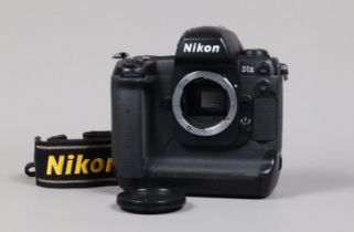 A Nikon D1x DSLR Camera Body, serial no 5109178, body G-VG, light wear, with body cap, strap,