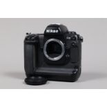 A Nikon D1x DSLR Camera Body, serial no 5139690, body G, light scratches to base, light wear, with