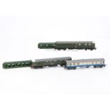 Tri-ang TT Gauge uncommon BR blue/grey Coach DMU Trailer Cars and spare bodies, BR blue/grey