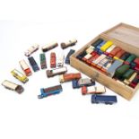 large collection of 00 Gauge unboxed EFE Lorries many with loads, including AEC Mammoths, flat