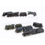 Trix Twin Railway 00 Gauge 3-rail AC BR-era Locomotives, locos including BR black compounds Nos