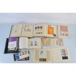 A comprehensive British stamp collection, including FDCs, PHQ' Cylinder Blocks, and specialist