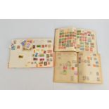 A Victory 1941 Schoolboy Stamp Album, mostly populated together with a Royal Mail example circa 1970